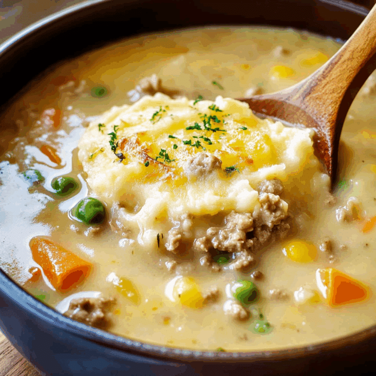Comforting Shepherd’s Pie Soup