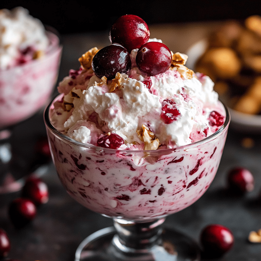 Easy Cranberry Fluff Salad Recipe