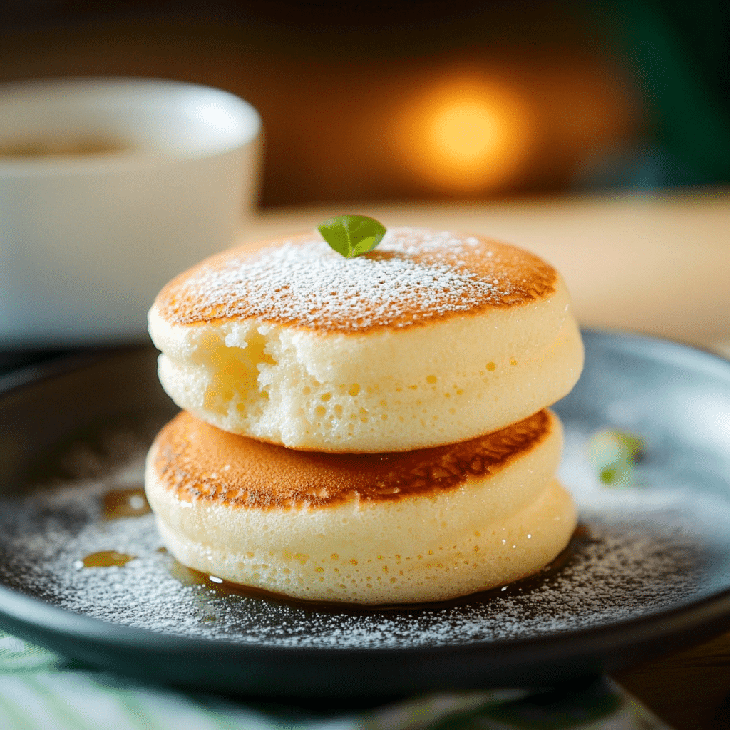 Fluffy Japanese Soufflé Pancakes Recipe