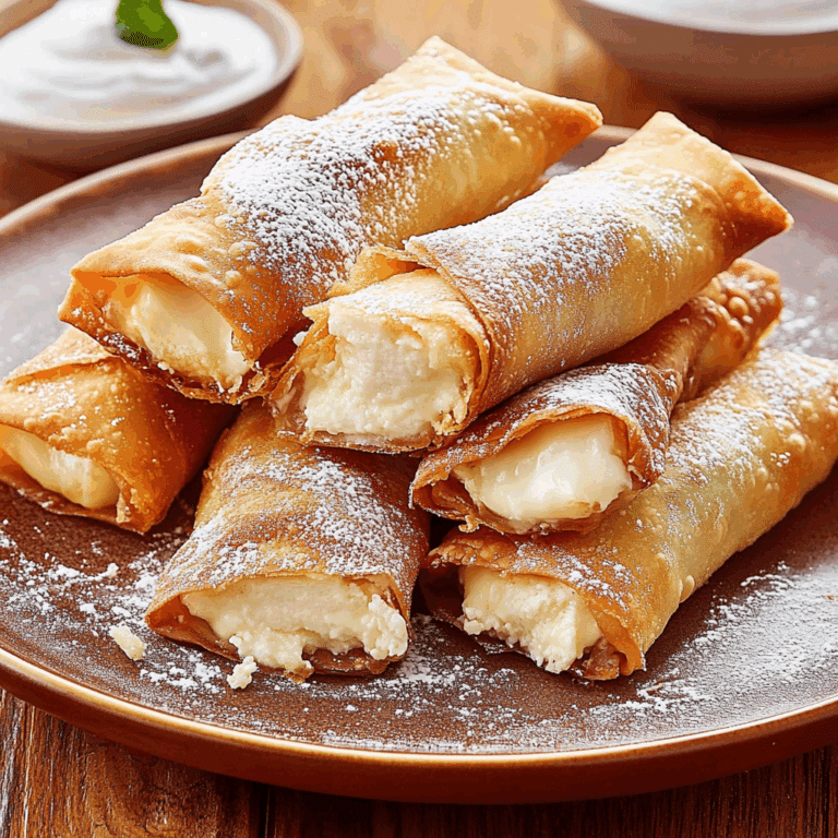 Cheesecake Egg Rolls