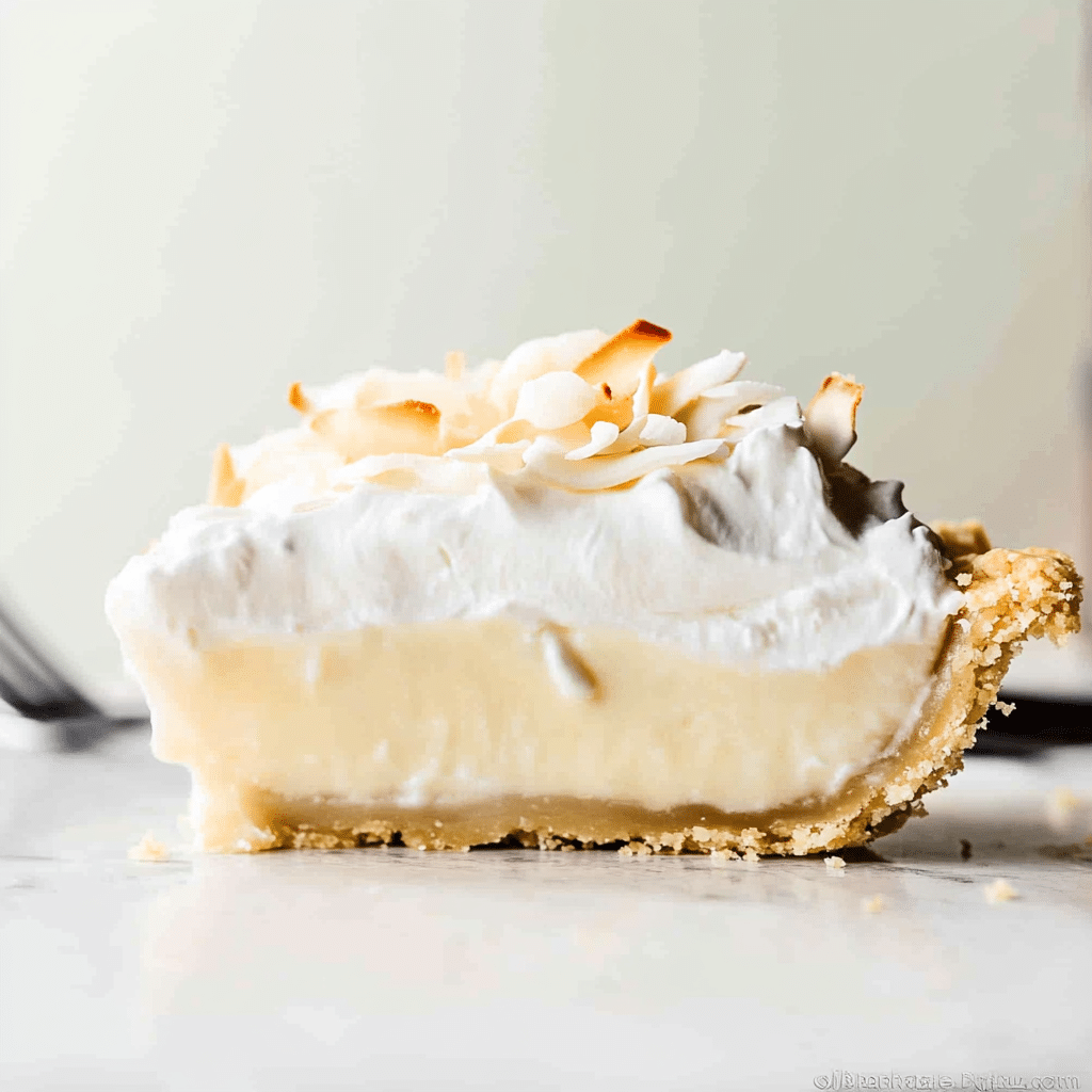 Easy Coconut Cream Pie Recipe