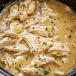 Easy Crock Pot Chicken and Gravy Recipe