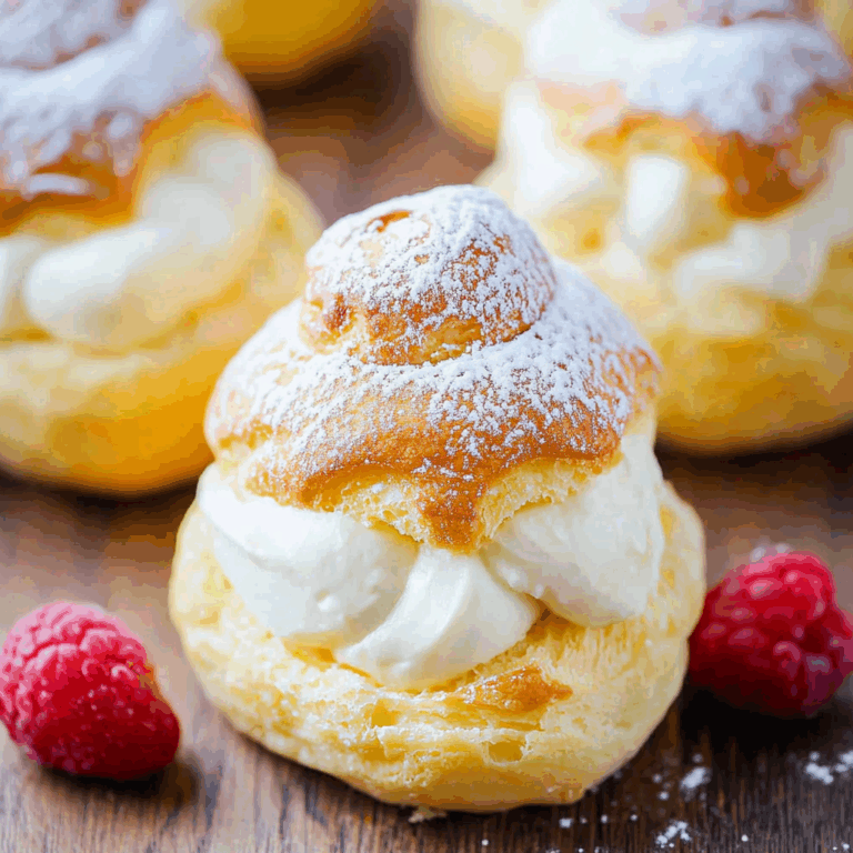 Easy Homemade Cream Puffs