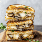 Garlic Mushroom Grilled Cheese