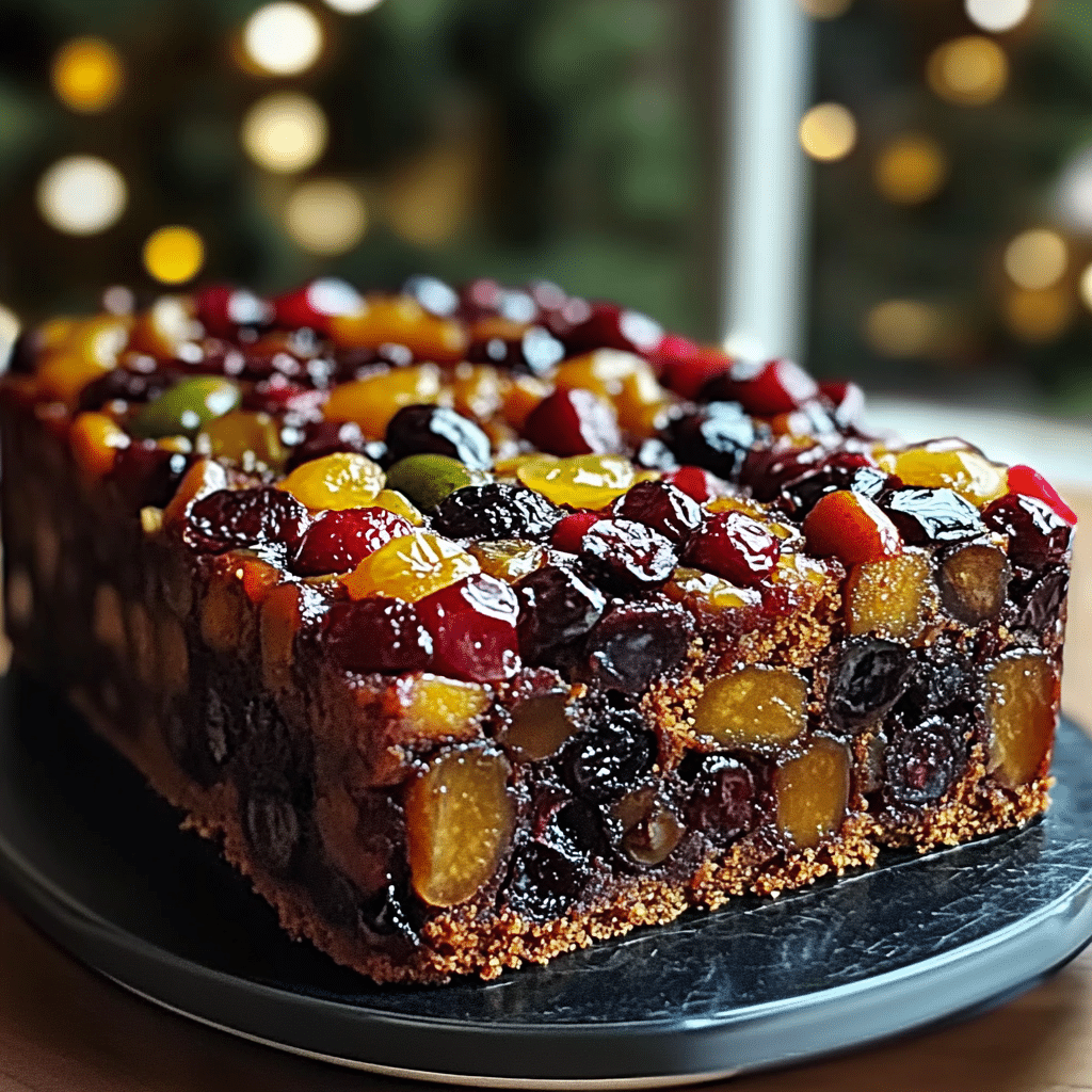 Heavenly Moist Fruitcake Recipe