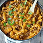 One-Pan Cheesy Taco Pasta Bake