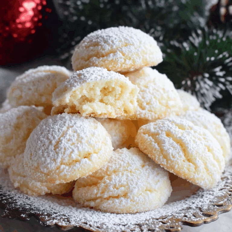 Sweetened Condensed Milk Snowball Cookies