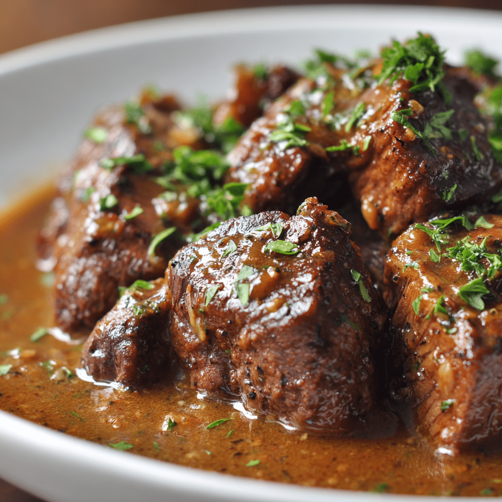 Beef Carbonnade with Beer Sauce