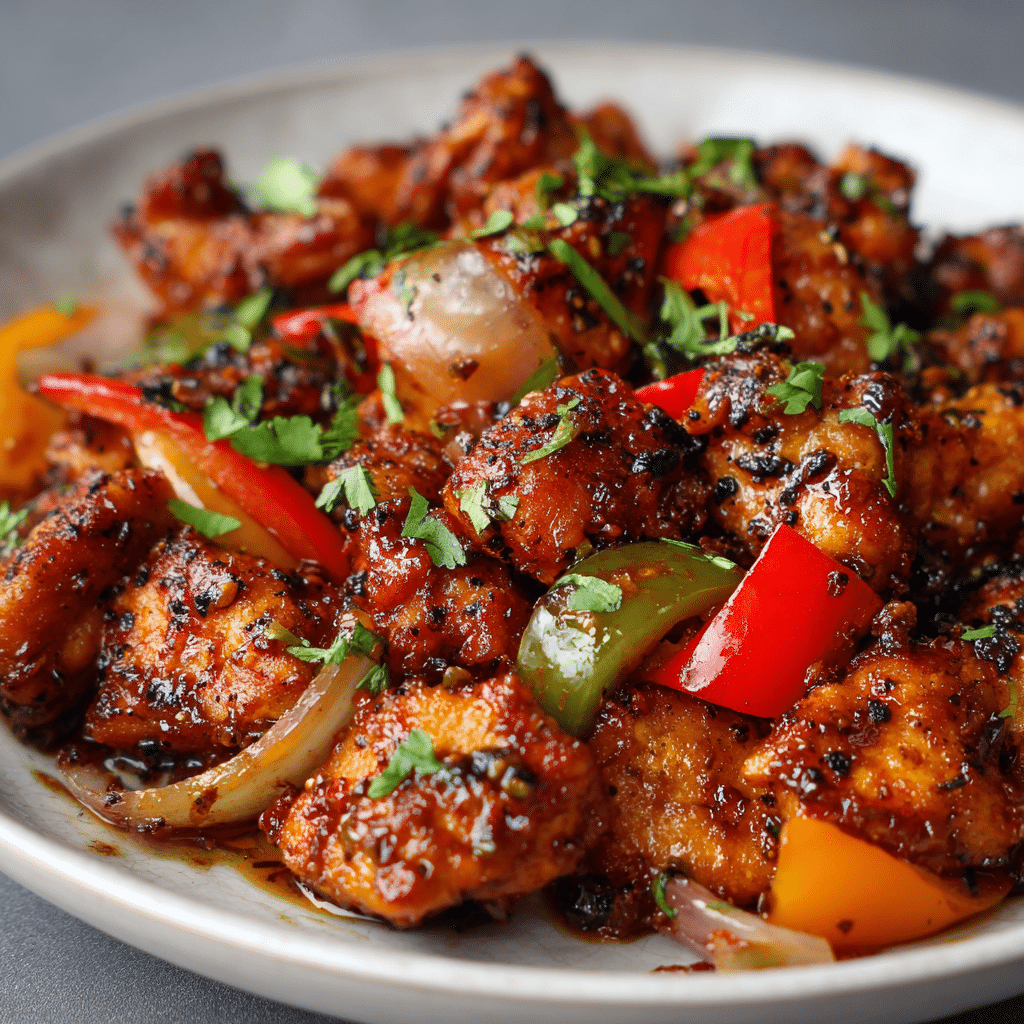 Black Pepper Chicken