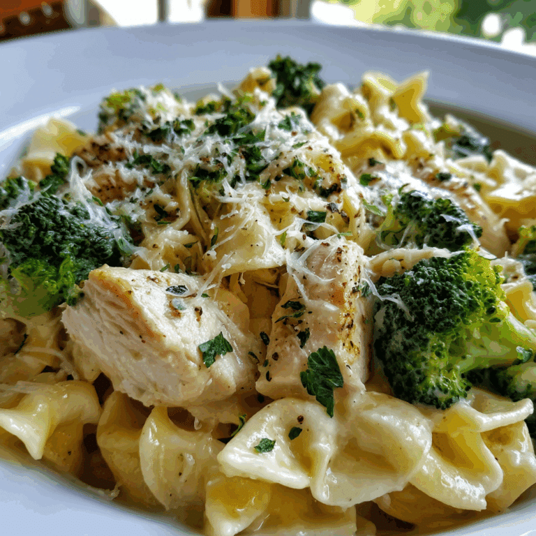 Chicken Broccoli Alfredo