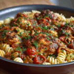 Chicken Cacciatore with Pasta