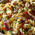 Chicken Club Pasta Salad