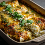 Chicken Enchiladas with Green Sauce
