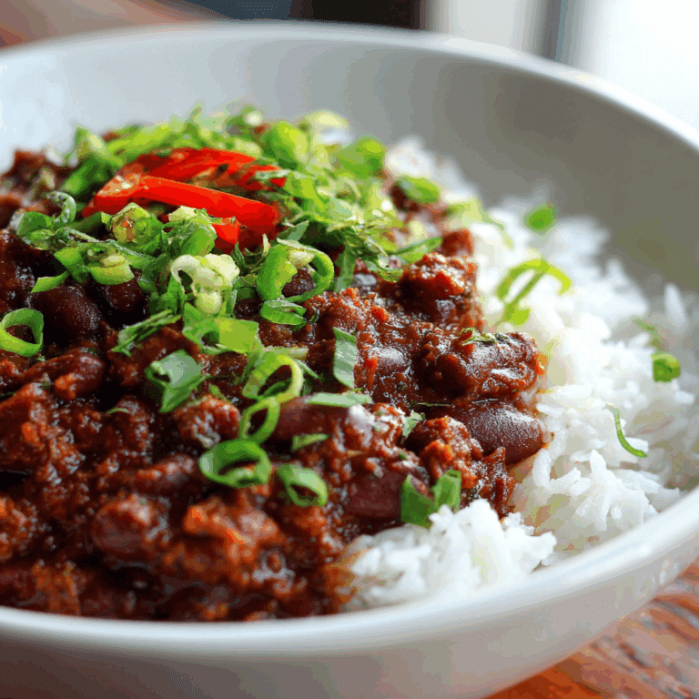 Chili Beans and Rice