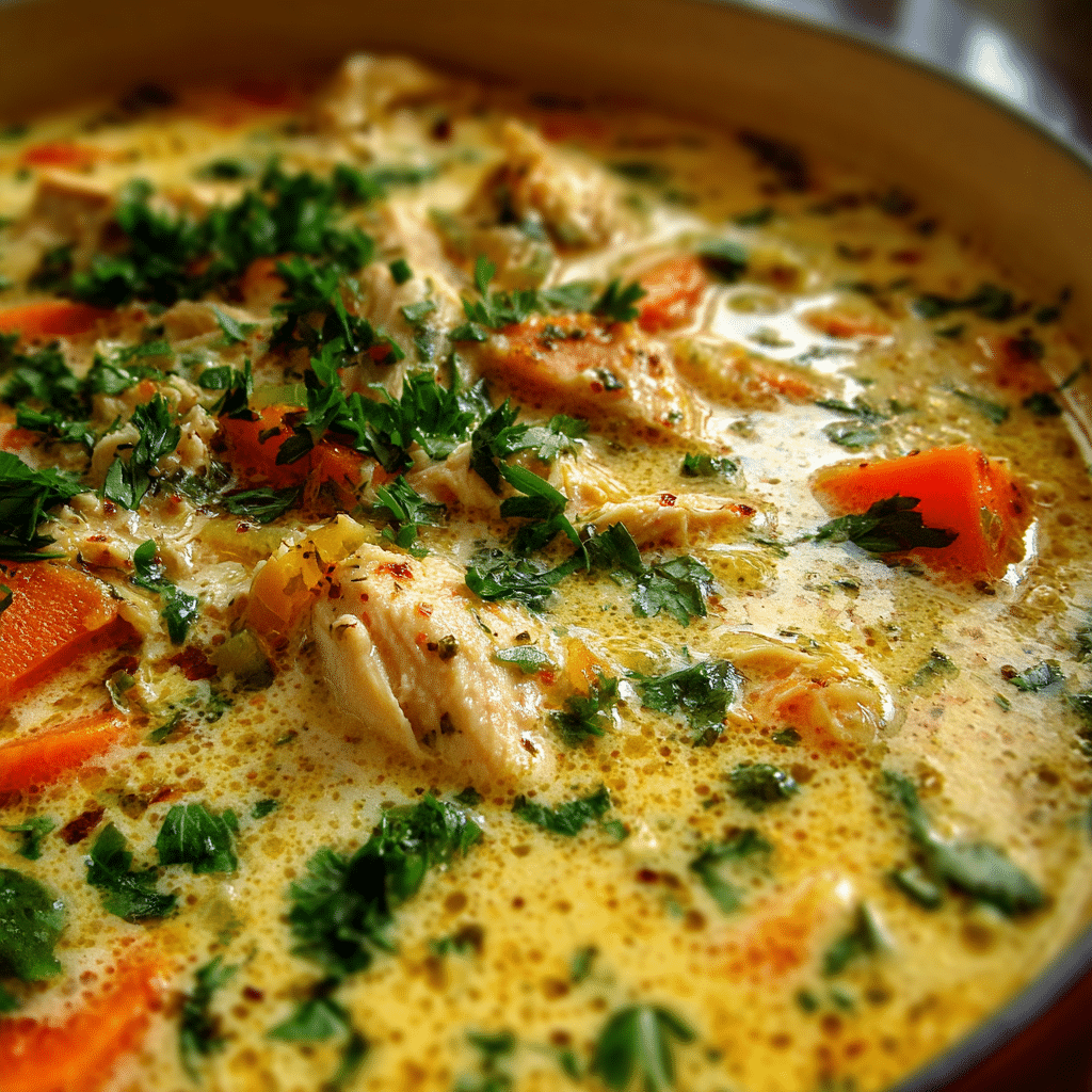 Creamy Chicken Soup