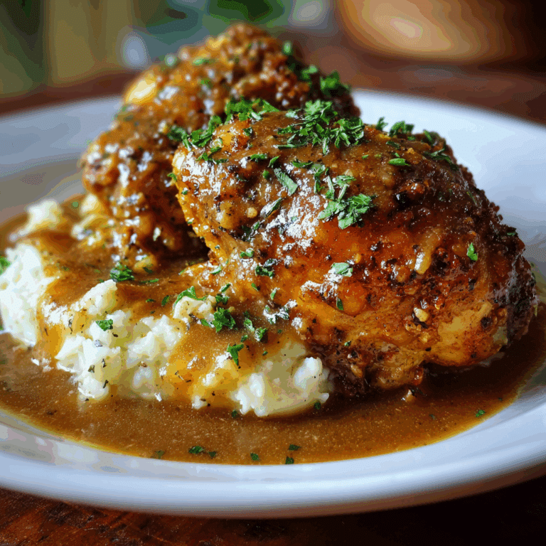 Homestyle Chicken and Gravy