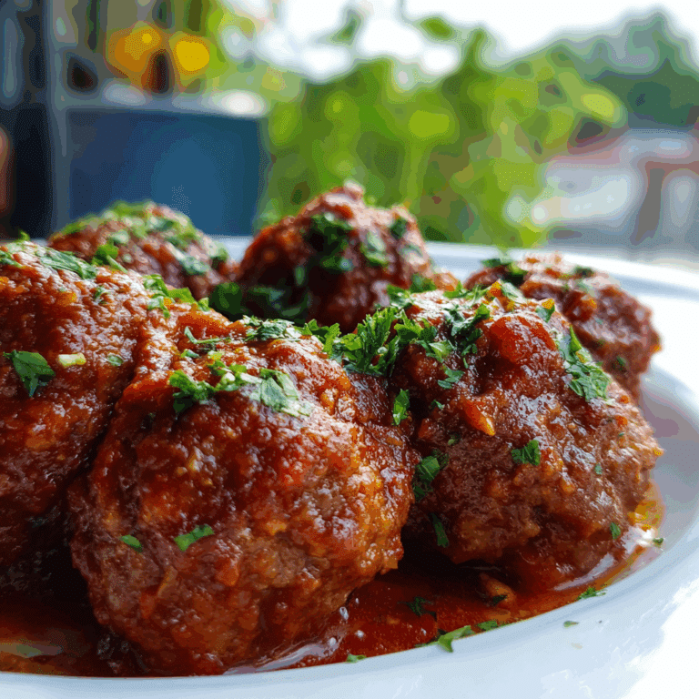 Instant Pot Porcupine Meatballs