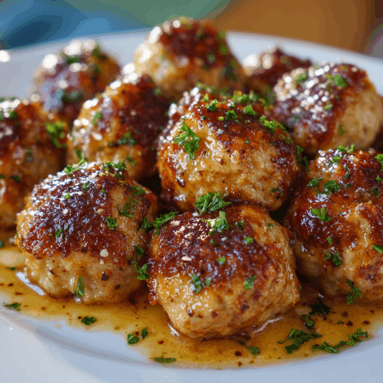 Marry Me Chicken Meatballs