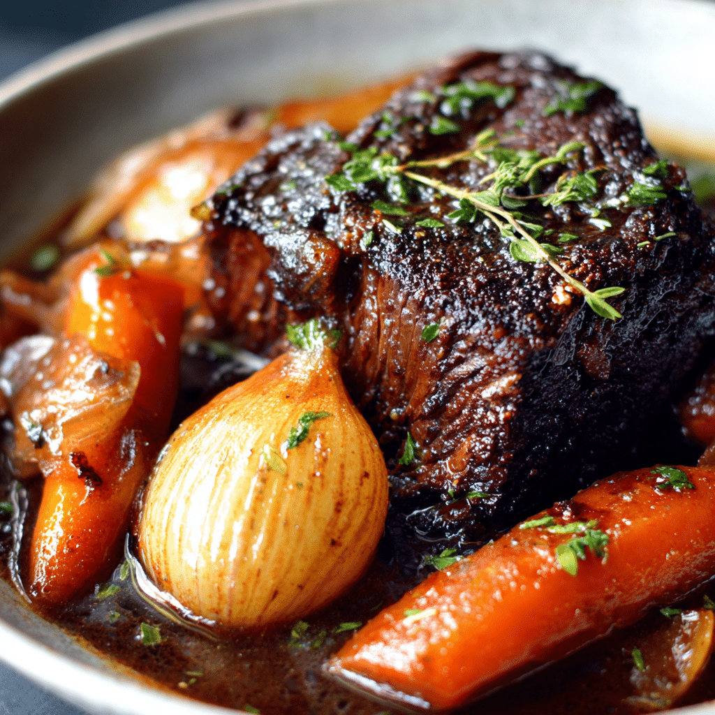 Red Wine Braised Beef