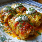 Russian Chicken and Cabbage Rolls