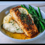Baked Lemon Garlic Salmon
