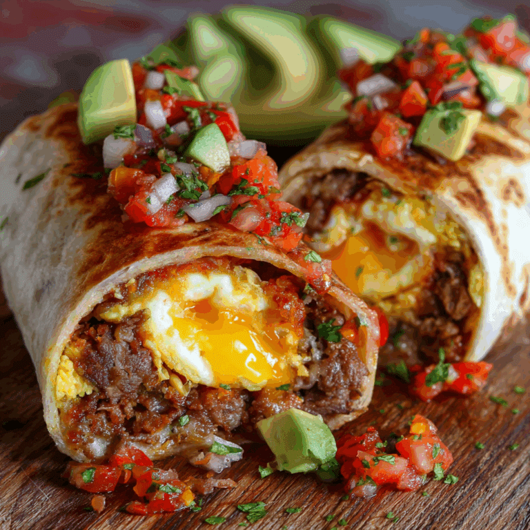 Breakfast Burritos with Salsa
