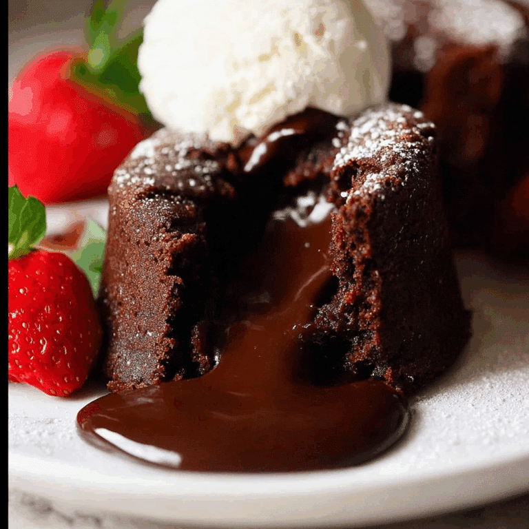 Chocolate Lava Cakes