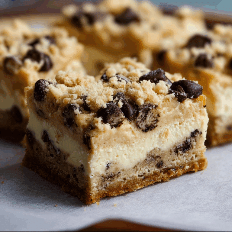 Cookie Dough Cheesecake Bars