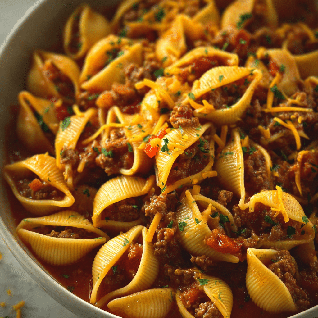 Crock Pot Taco Shells and Cheese