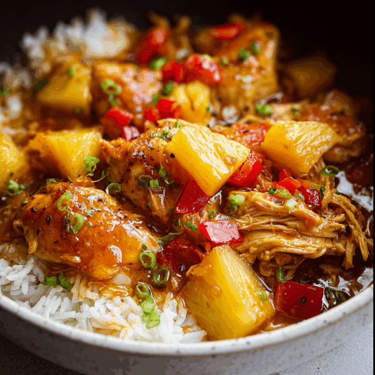 Crockpot Hawaiian Chicken