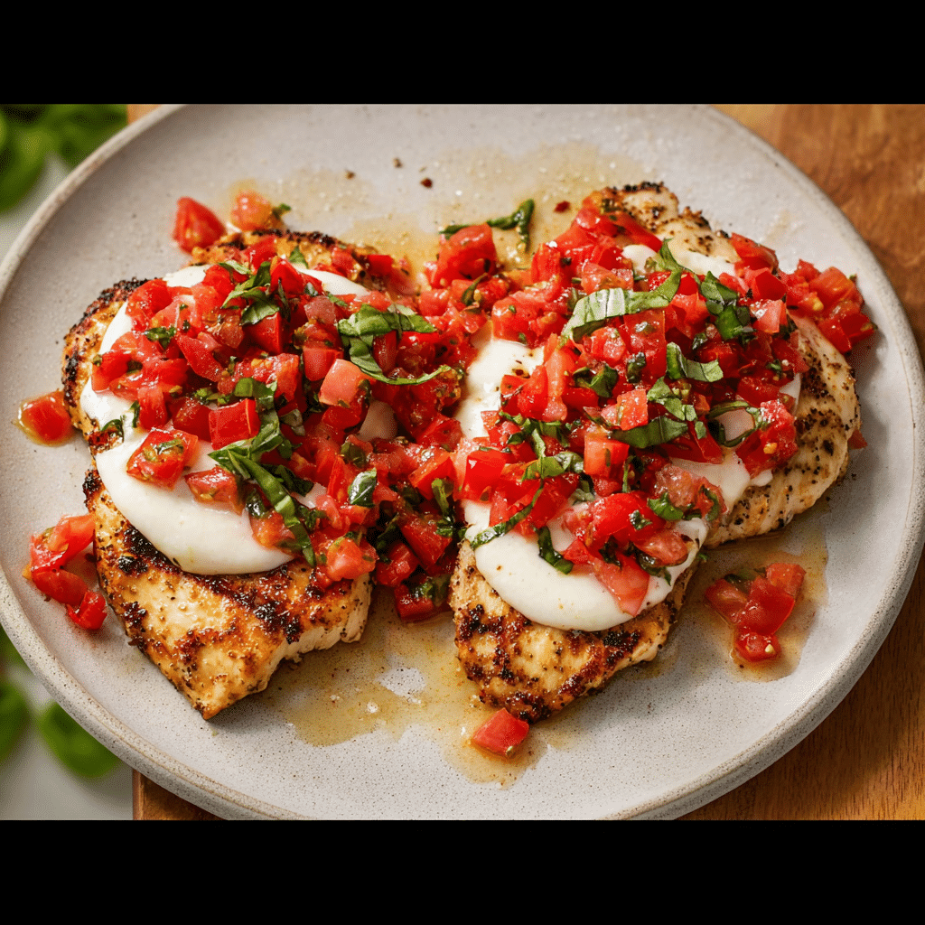 Grilled Bruschetta Chicken