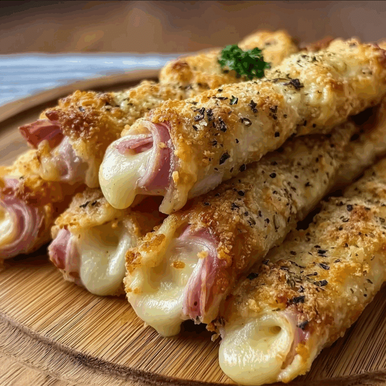 Ham and Cheese Sticks
