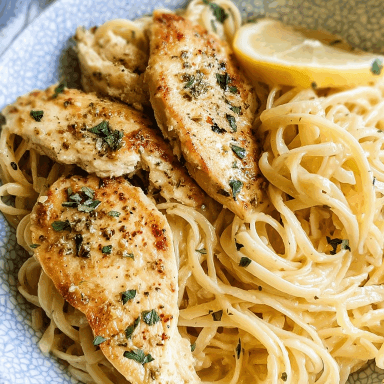 Lemon Chicken Pasta