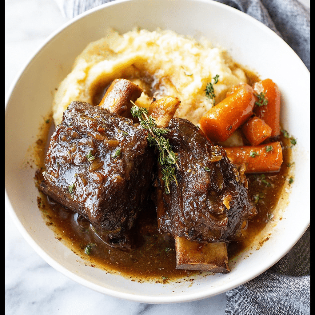 Slow Cooker Beef Short Ribs