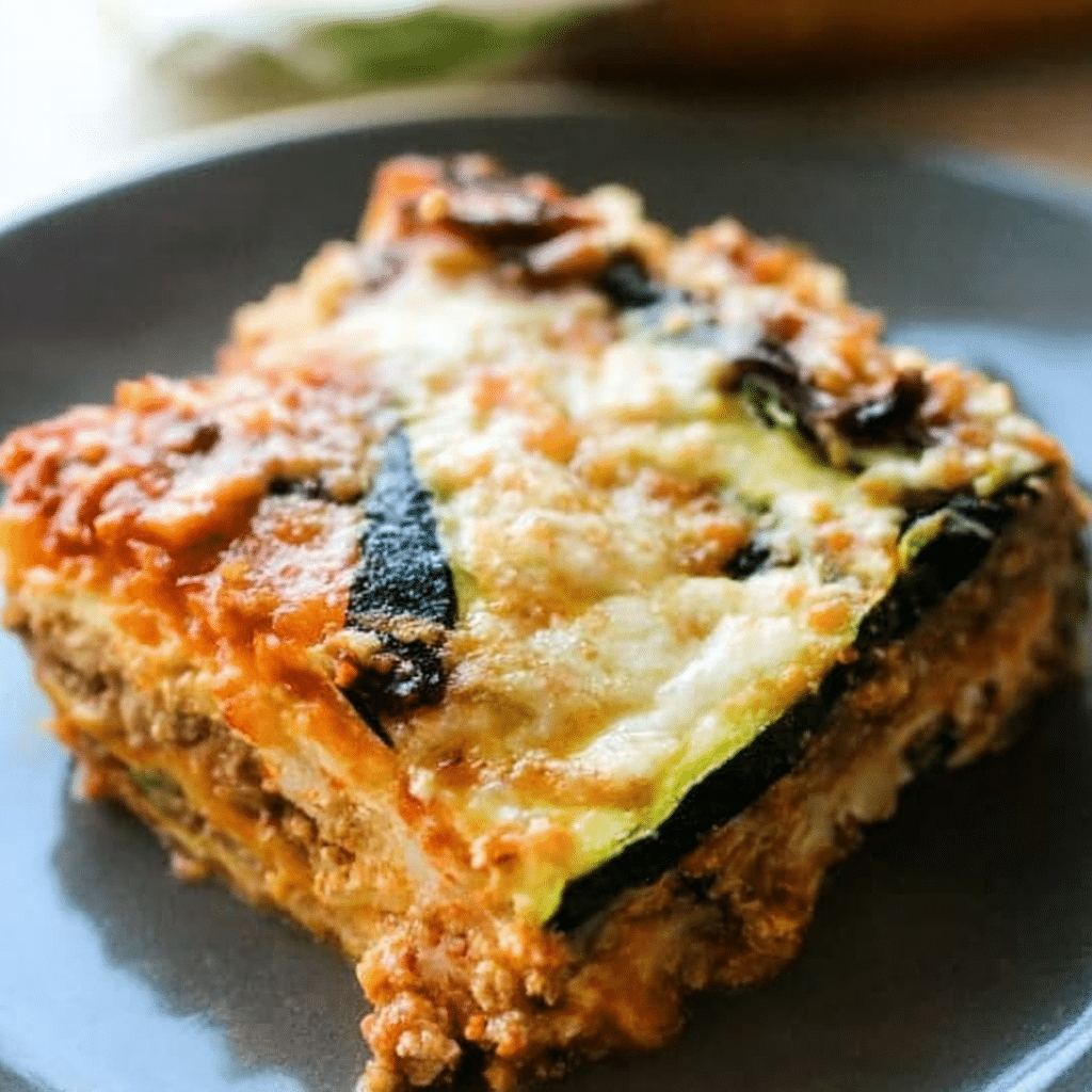 Zucchini Lasagna with Turkey