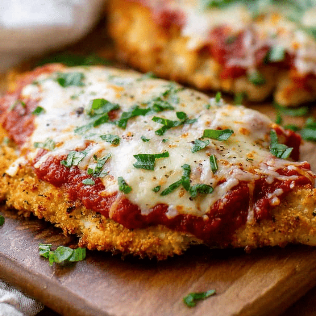 Air Fryer Chicken Parmesan