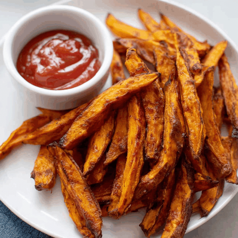 Air Fryer Sweet Potato Wedges