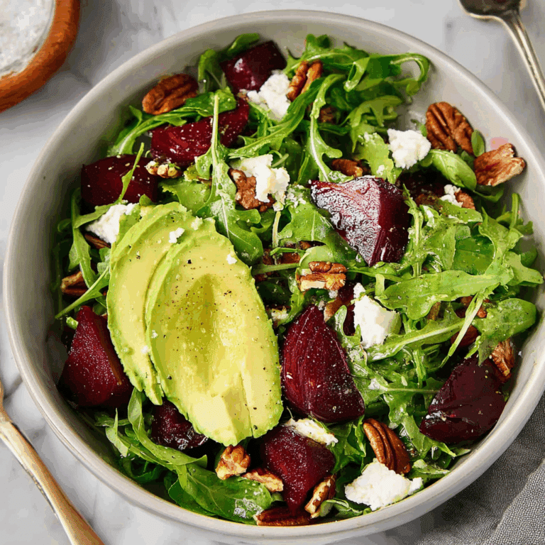 Beet and Arugula Salad