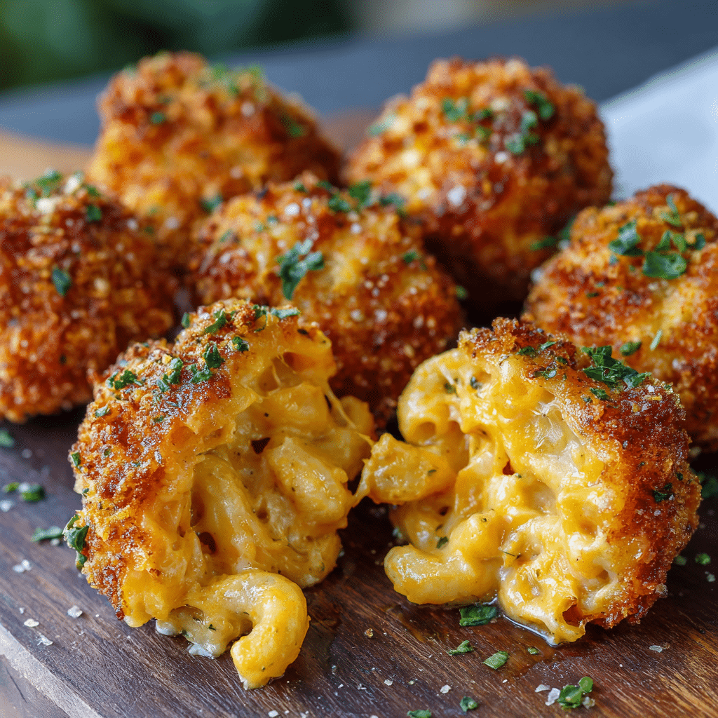 Fried Mac and Cheese Balls