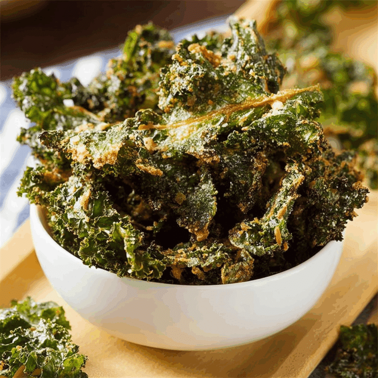 Garlic Parmesan Kale Chips