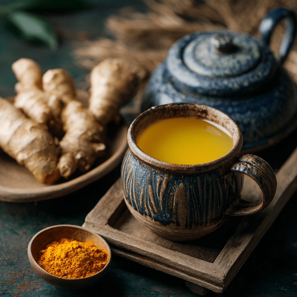 Ginger-Turmeric Herbal Tea
