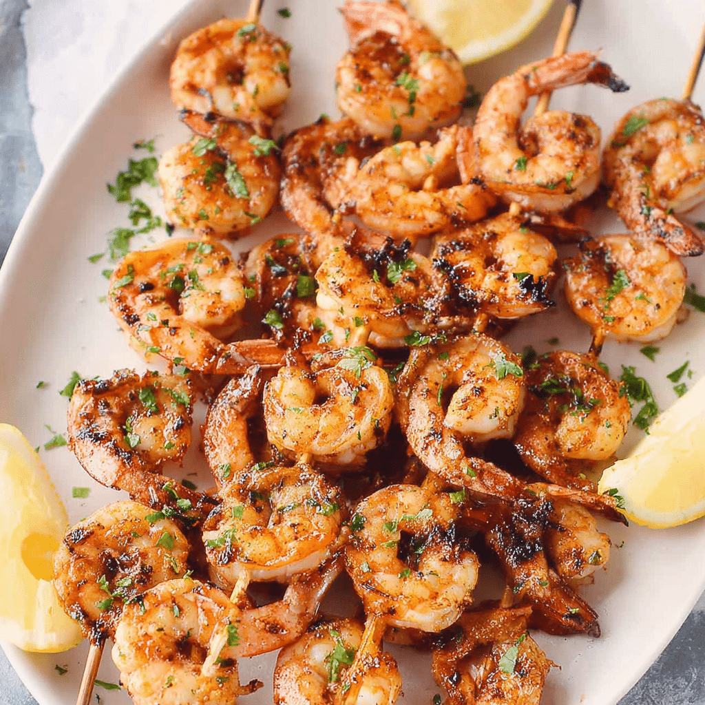 Grilled Shrimp Skewers