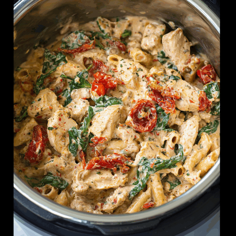 Instant Pot Creamy Tuscan Chicken