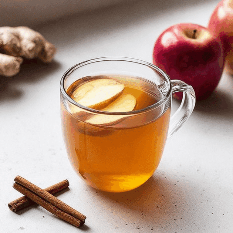 Korean Apple Ginger Tea