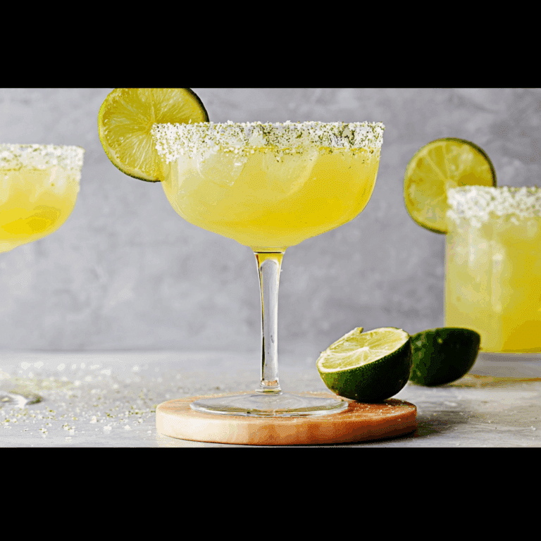 Margarita with Fresh Lime Zest