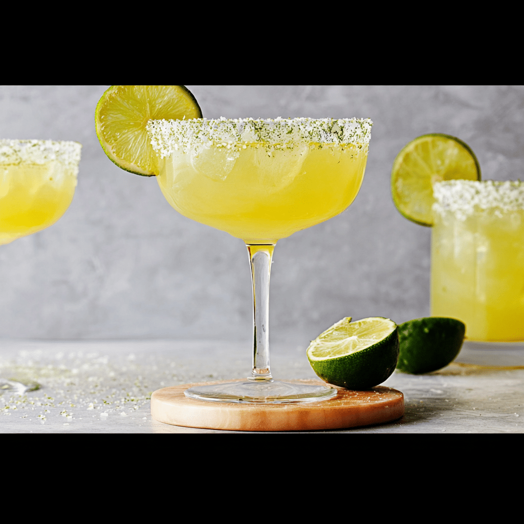 Margarita with Fresh Lime Zest