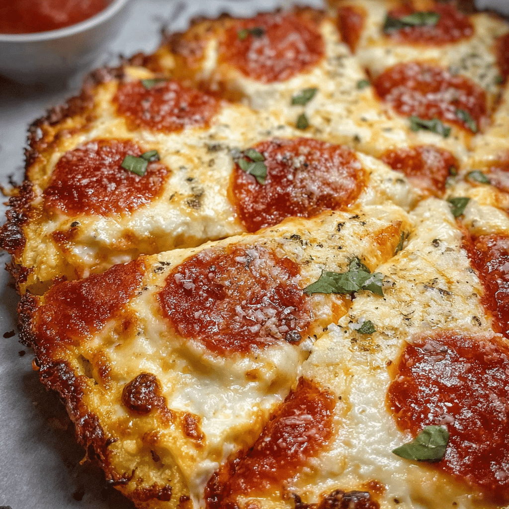 Pizza Style Cottage Cheese Bake