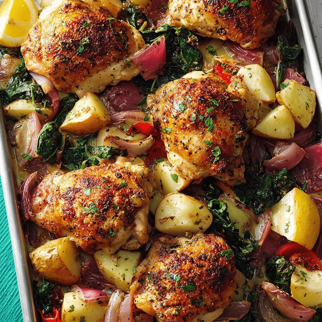 Sheet Pan Chicken & Veggies