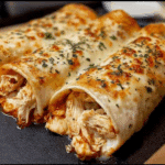 Air Fryer Chicken & Mozzarella Wraps
