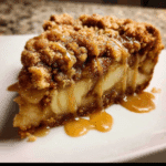 Apple Crumb Cake with Maple Glaze